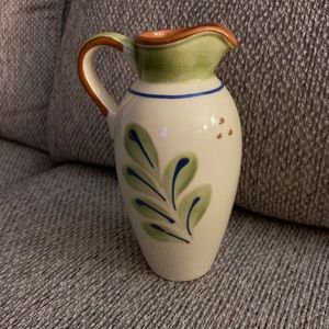 Vintage made in Portugal Molde 6 inch tall, mint condition pitcher, textured